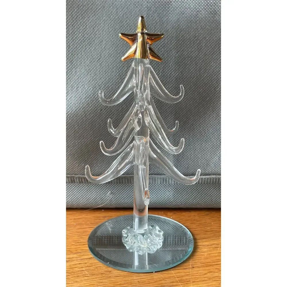 VTG LS Arts Crystal Christmas Tree 6.5